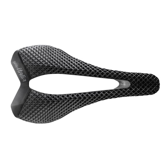 Selle Italia SLR 3D Carbon, L3, Carbon Rails, 3D Printed, Black