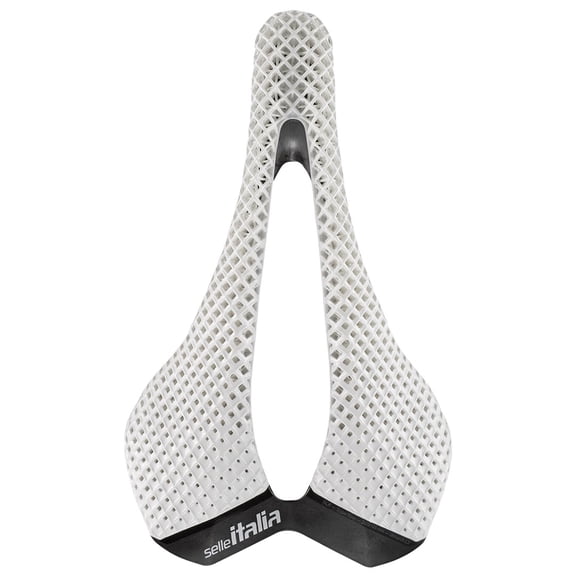 Selle Italia SLR 3D Carbon Opal, L3, Carbon Rails, 3D Print, White