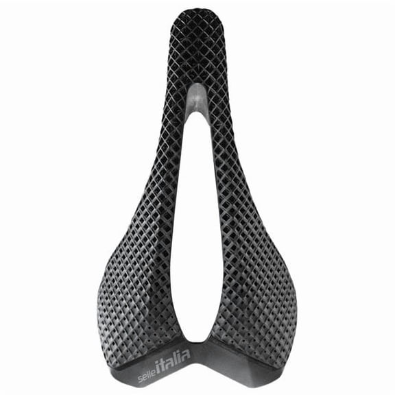 Selle Italia SLR 3D Carbon, S3, Carbon Rails, 3D Printed, Black