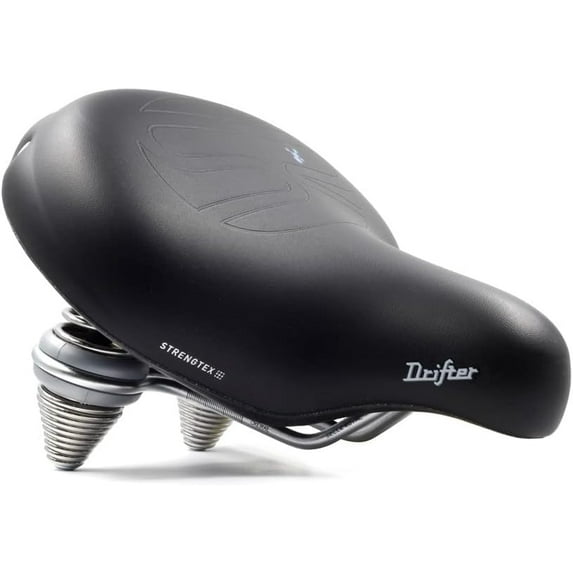 Selle Royal Drifter Strengtex,Vintage-Inspired, Ultra-Durable Bike seat, Brown, One Size