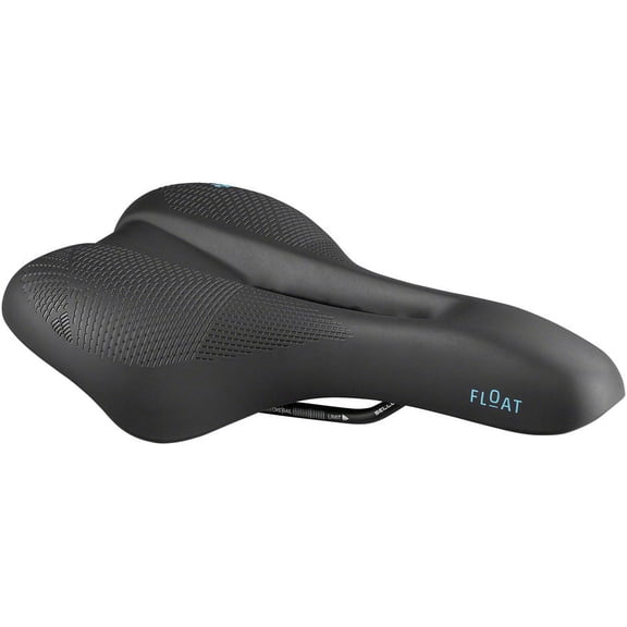 Selle Royal Float Saddle - Steel, Black, Moderate