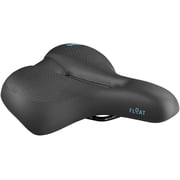 Selle Royal Float Saddle - Steel, Black, Relaxed