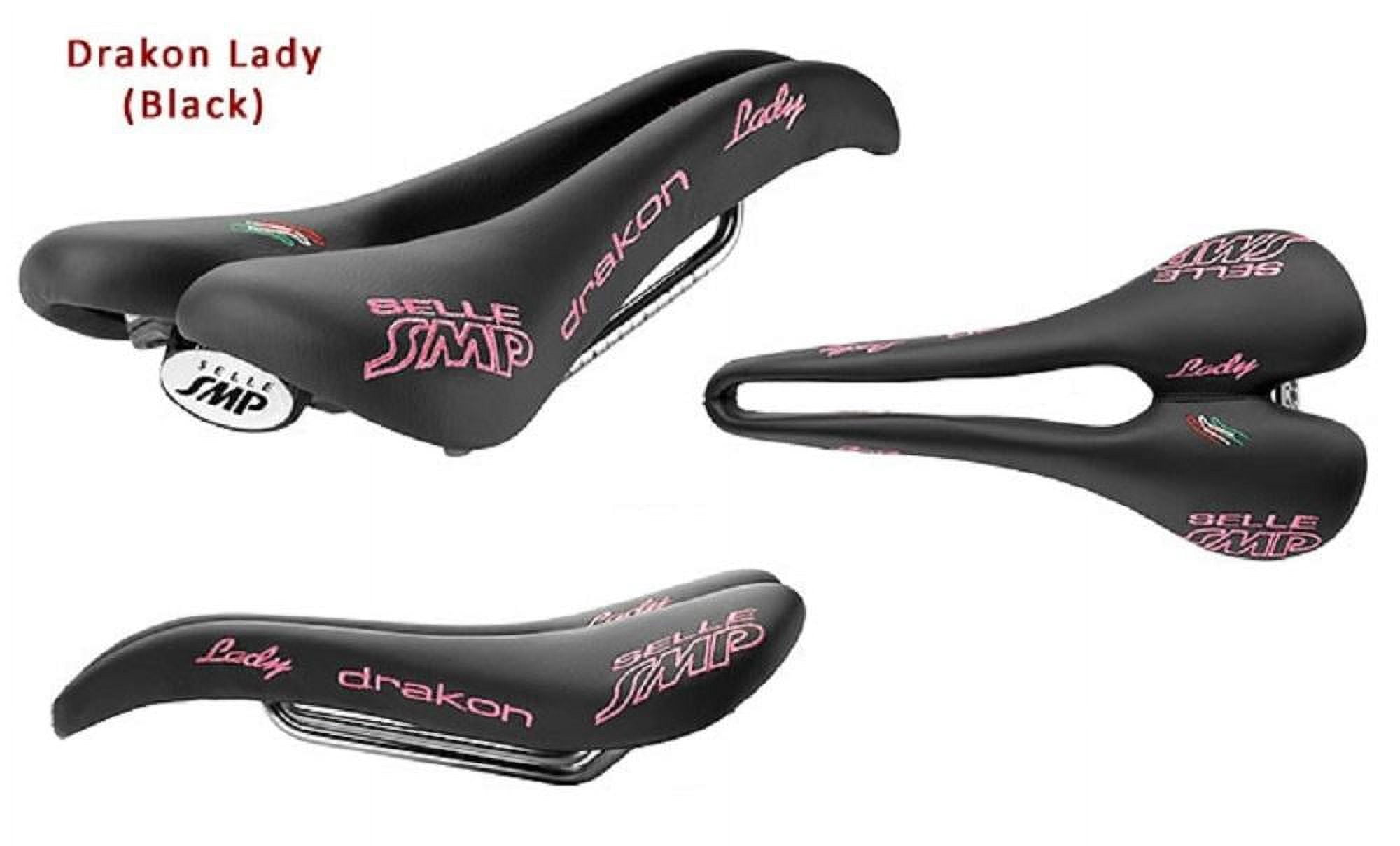 パーツ SELLE SMP DRAKON LADY BLK Selle SMP Drakon Pro Saddle - Lady Black - Walmart.com