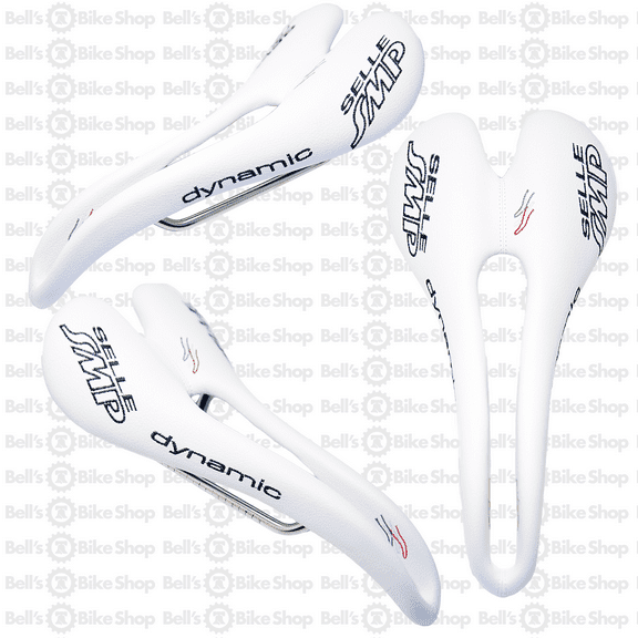 Selle SMP Dynamic Bicycle Saddle White Road Mountain