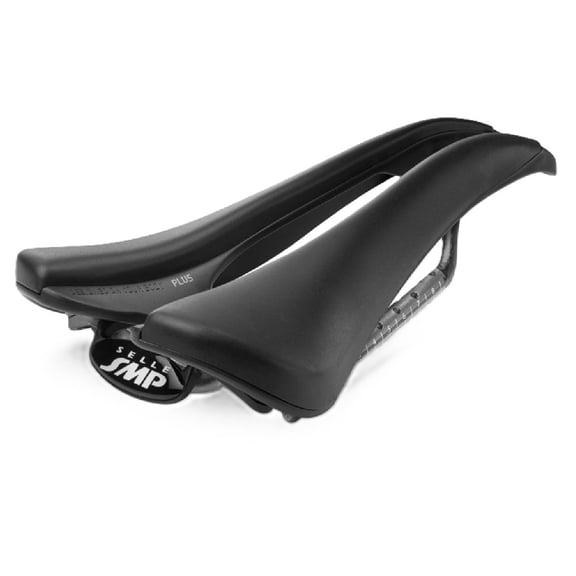 Selle SMP EVO Plus Bike Saddle w/ Carbon Rails - Lightweight  Seat for Road/MTB/Gravel