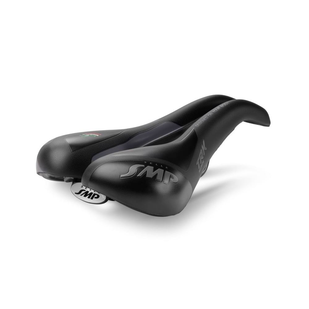 Selle SMP TRK Medium Trekking Bicycle Saddle 2018 Black Unisex Bike Seat