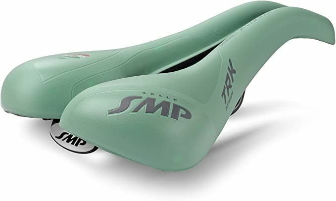 Selle de vélo - SELLE SMP - VT20 - Blanc - Ergonomique - Rails Inox