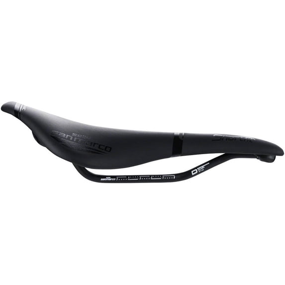 Selle San Marco Shortfit Open-Fit Dynamic Saddle - Manganese, Black, Men's, Superwide