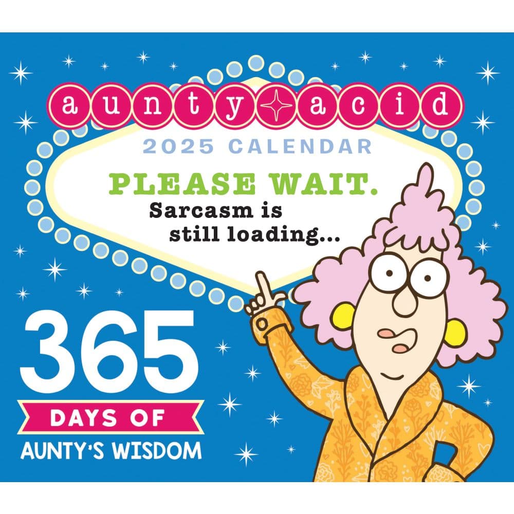 Sellers Publishing, Aunty Acid 2025 Desk Calendar