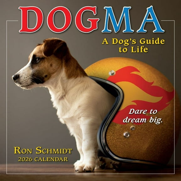 Sellers Publishing, Dogma 2026 Mini Wall Calendar, 7'' X 7'', 12-Month Calendar with No Binding