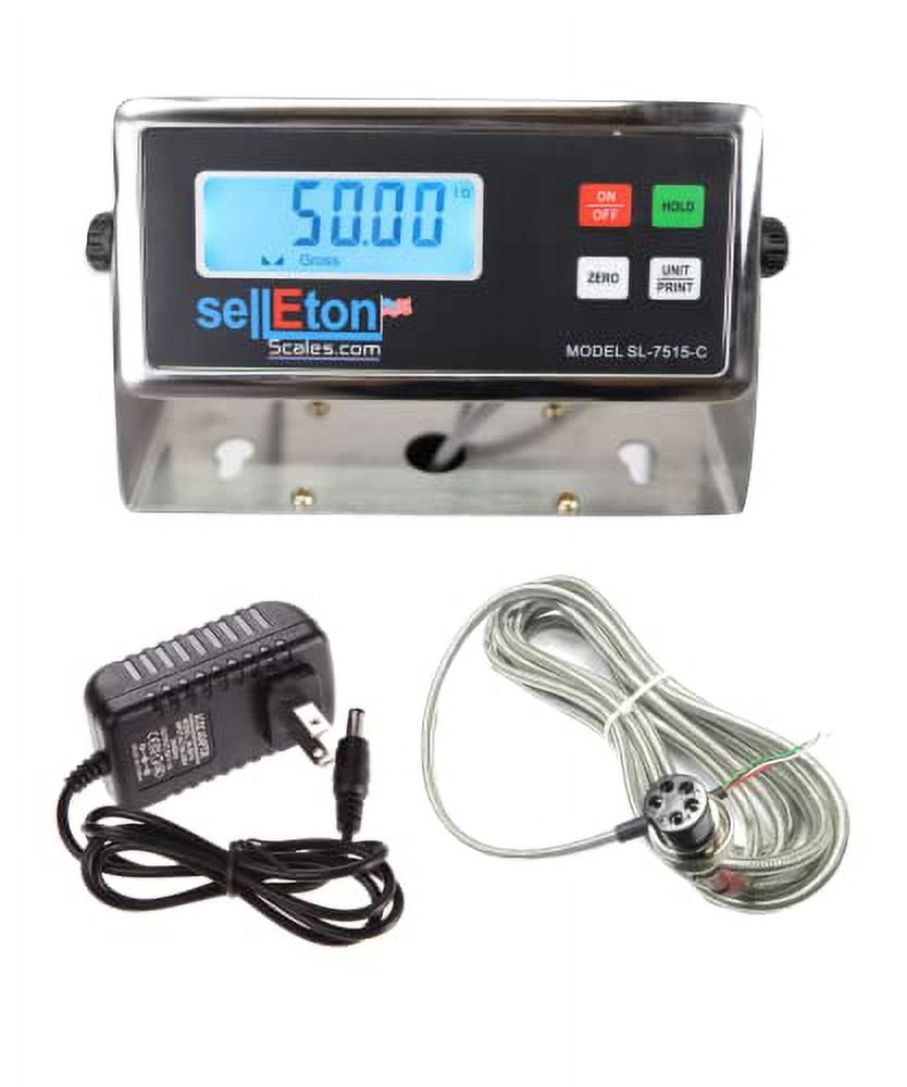 Selleton SL-7515-C Indicator With 5 Prong Connection, LCD Display With ...