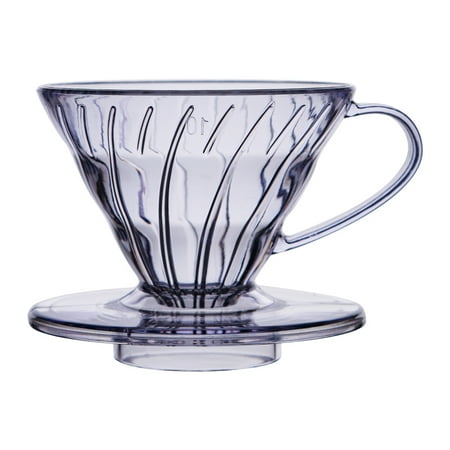 Selling V shaped 60 Degrees Coffee Maker Set Pour-over Coffee Filter Cup Spiral Hand Filter Cup