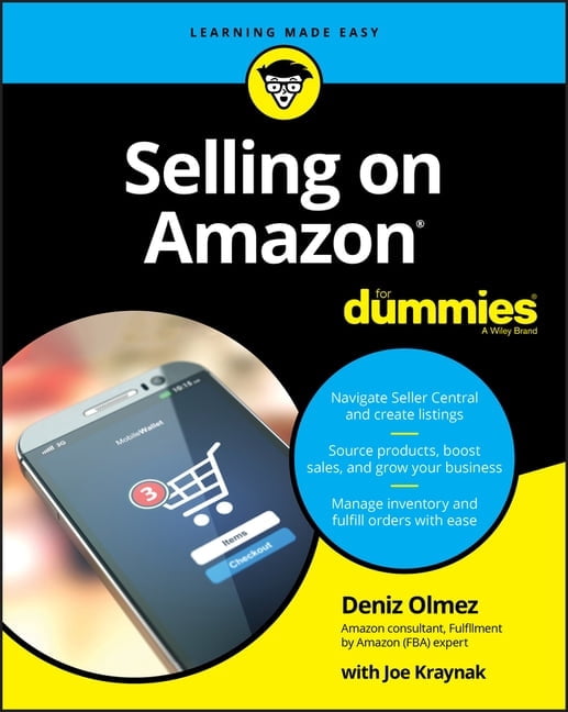 Selling on Amazon for Dummies, (Paperback)