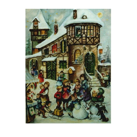 ADVENT- KIDS/VILLGE LG EACH