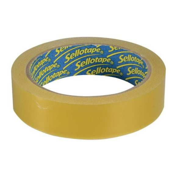 Sellotape - Sellotape Blister Pack 24mm x 50m Golden