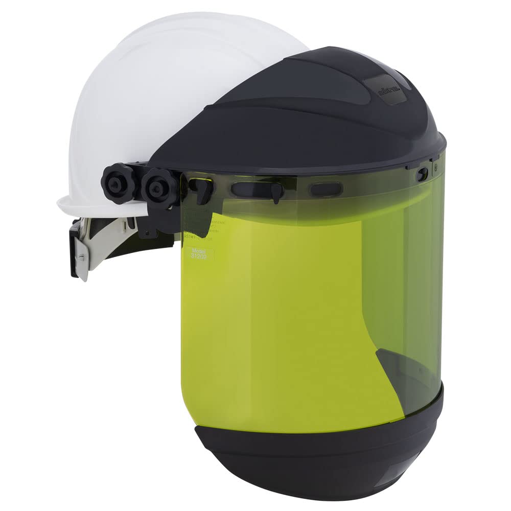 Sellstrom Full Face Shield Mask with Hard Hat Arc Flash Rated