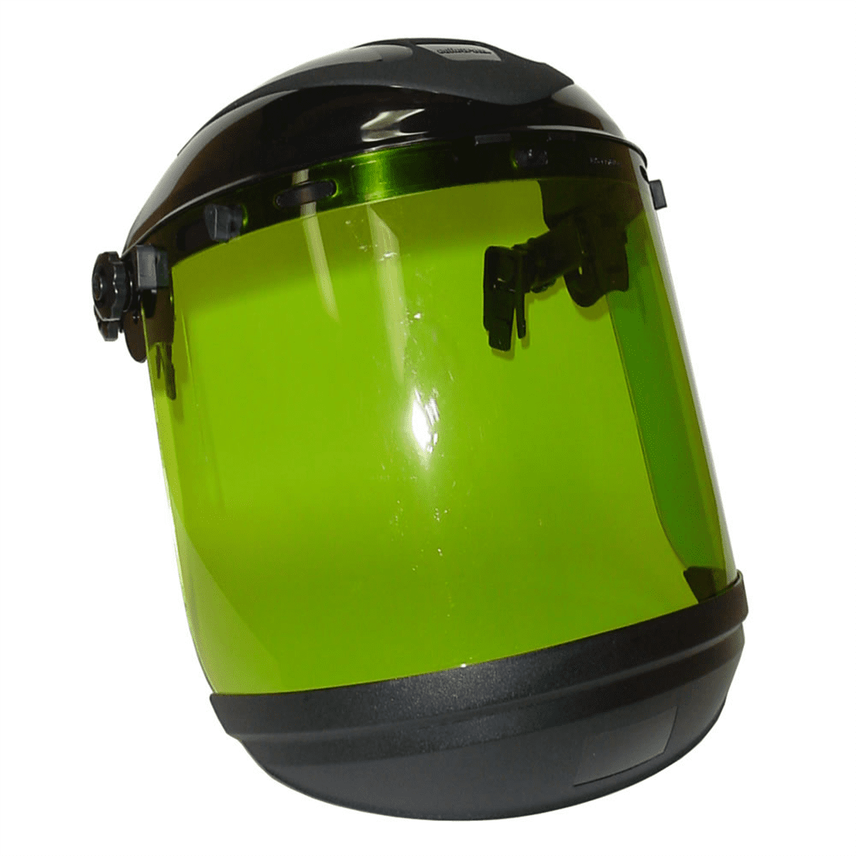 Sellstrom Face Shield - 312 Series - 8" x 15" x 0.60" Window - ArcFlash - Universal Hard Hat Adapter Headgear - Dual Crown