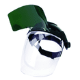 thumbnail image 1 of Sellstrom Face Shield - DP4 Series - 9" x 12.125" x 0.060" Window - Clear AF with Shade 6 IR Flip Visor - Ratcheting Headgear, 1 of 2