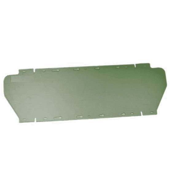 Sellstrom Replacement Windows for 380 Series Face Shields - Dark Green - 6.5” x 19.5” x 0.040” - Uncoated