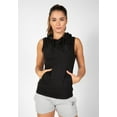 thumbnail image 1 of Selma Sleeveless Hoodie - Black, 1 of 8