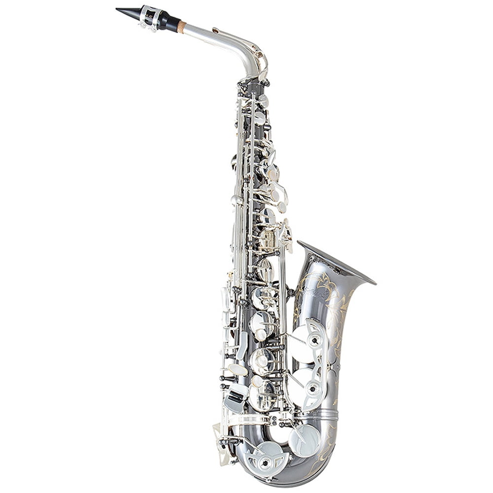 Selmer Model SAS711B Professional Alto Saxophone in Black Nickel Plate