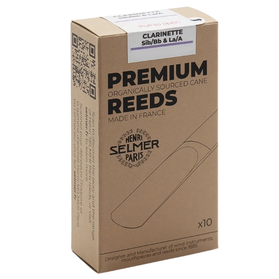 Selmer Paris Bb Clarinet Reed Box of 10 Size