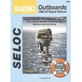 thumbnail image 1 of Seloc  1600; Repair Service Manual, Suzuki 2 Stroke Outboards, Ft88-Ft0, 1 of 1