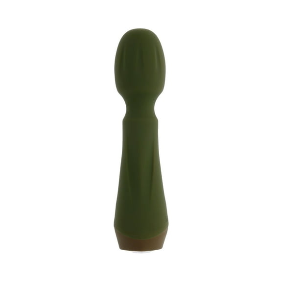 Selopa Heartfelt Silicone Body Personal Massage Wand, Green