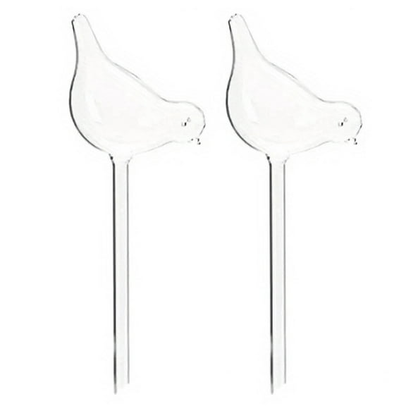 Selrti 2/3/5/6Pcs Automatic Bird-Shaped Water Dispenser Decorative Functional Flower Waterer Self-Watering Solution Plant Care Accessory