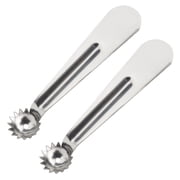 Tustao Stainless Steel Strawberry Huller - 2-Pack Fruit Stem Remover Tool For Strawberries & Cherry Tomatoes