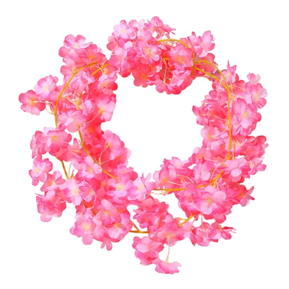 Selrti Cherry Blossom LED String Lights 2M 20-LED Artificial Flower Vines Fairy Lights Wedding Christmas Party Holiday Decoration for Indoor Displays