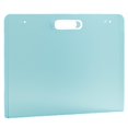 thumbnail image 1 of Selrti Clear Art Portfolio Case, Waterproof PP Portfolio Folder, Lightweight Portable Storage Bag for Artwork And Documents, 1 of 8