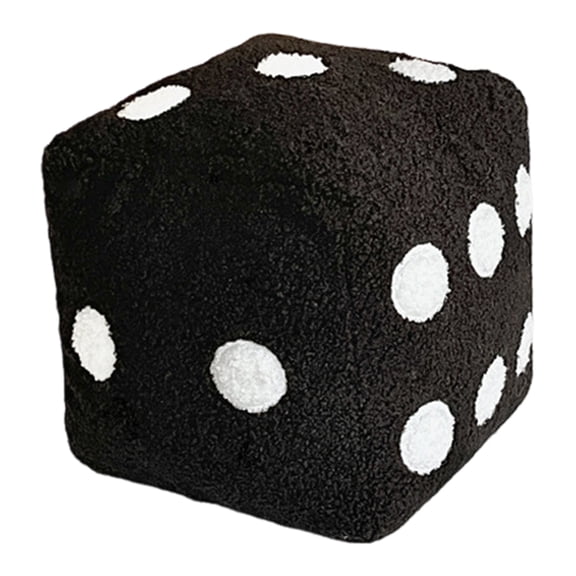 Selrti Dice Pillow Simulation Dice Plush Pillow Cubic Cube Plush Cushion Stuffed Sofa Back Support Cushion Office Car Bedroom Decor Pillow
