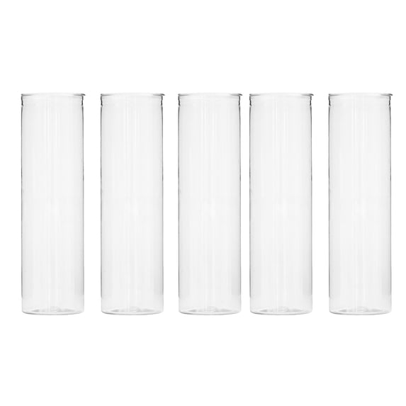 Selrti Plastic Clear Cylinder Vase, Modern Flower Arrangement Vase, Transparent Table Centerpiece Vase for Home Dinner Party Wedding Decor