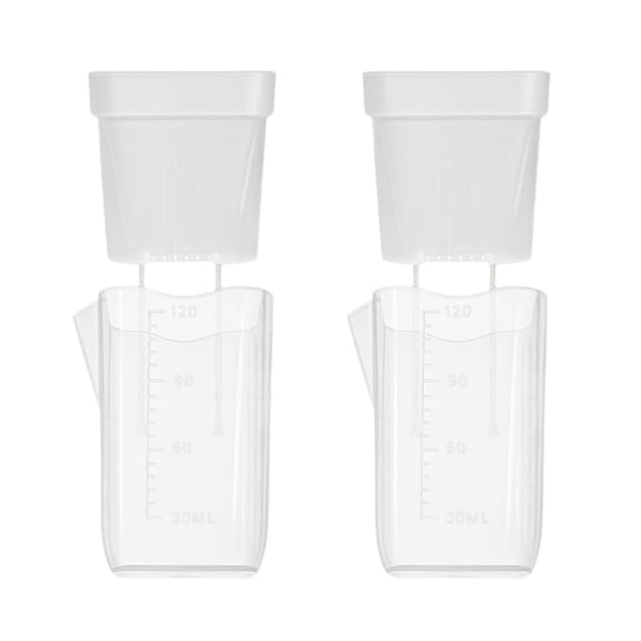 Selrti Self Watering Plant Pots Mini Translucent Plastic Planters Plant Propagation Pot with Reservoir for Seedlings Cuttings Alocasia African Violets Hoya