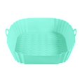 thumbnail image 1 of Selrti Silicone Air Fryer Tray, Reusable Base Mat for 3 to 5LB Air Fryers, Heat Resistant Non-Stick Tray Replacement for Parchment Paper, 1 of 8