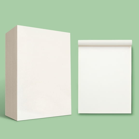Selrti Thick Blank Scratch Paper, Premium White Unlined Paper, Versatile Blank Sheets for Math Calculations And Engineering Sketches