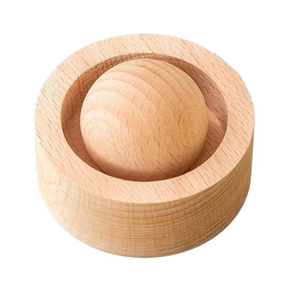 Selrti Wood Essential Oil Diffuser, Mini Sphere Shaped Wooden Aromatherapy Diffuser, Small Round Oil Diffuser for Home, Office, Car Interior and Yoga Rooms