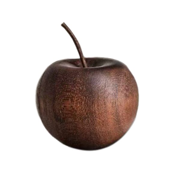 Selrti Wooden Aromatherapy Diffuser Wood Christmas Fruit Shape Ornament Decorative Essential Oil Diffuser Gift for Aromatherapy Enthusiasts