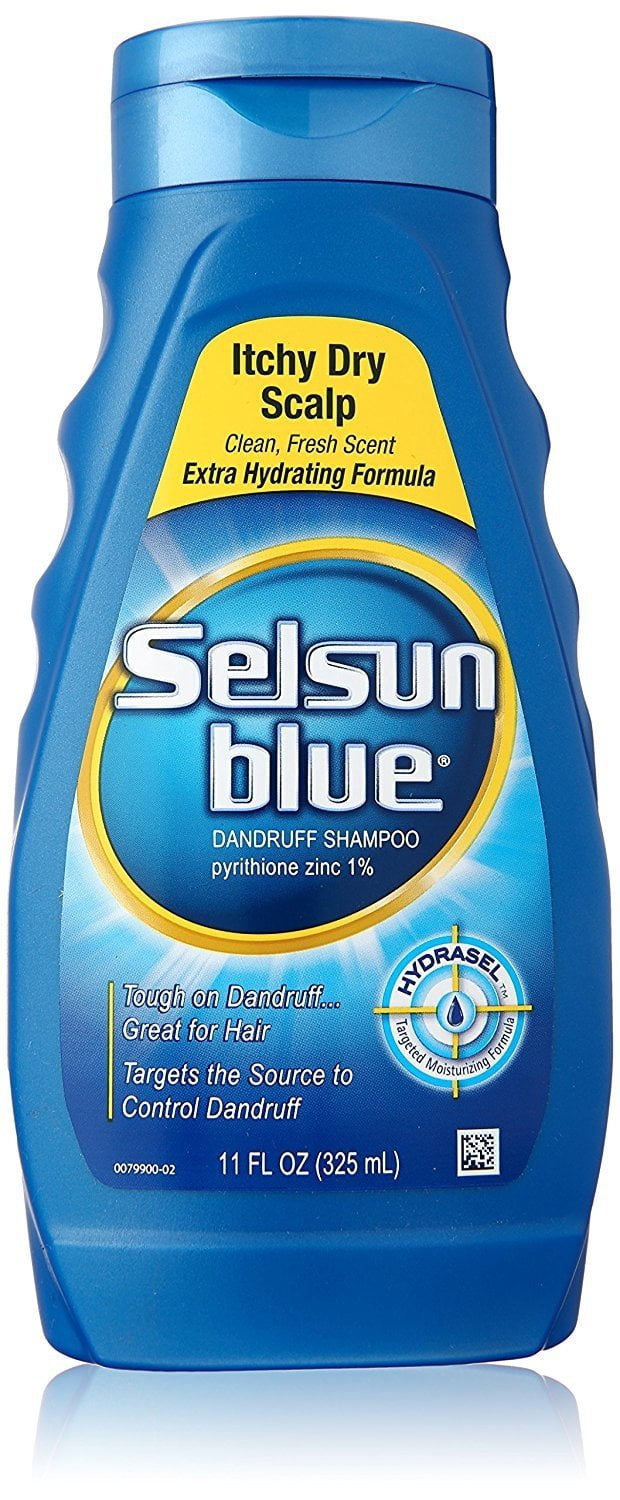 Selsun Blue Daily Care Anti-Dandruff Shampoo for Itchy, Dry Scalp 11oz