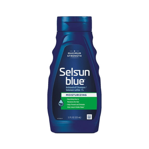 Selsun Blue Dandruff Shampoo Moisturizing - 11 Oz