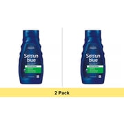 Selsun Blue Dandruff Shampoo, Moisturizing Treatment - 7 Oz - 2 Pack