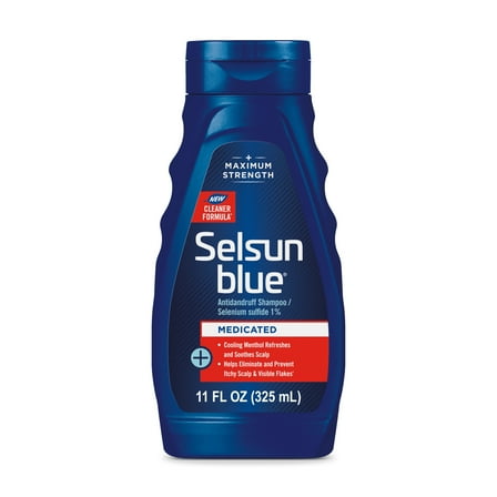 Selsun Blue Medicated Antidandruff Shampoo, 11 fl. oz.