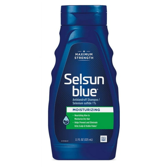 Selsun Blue Shampoo Dandruff Moisturizing 11oz