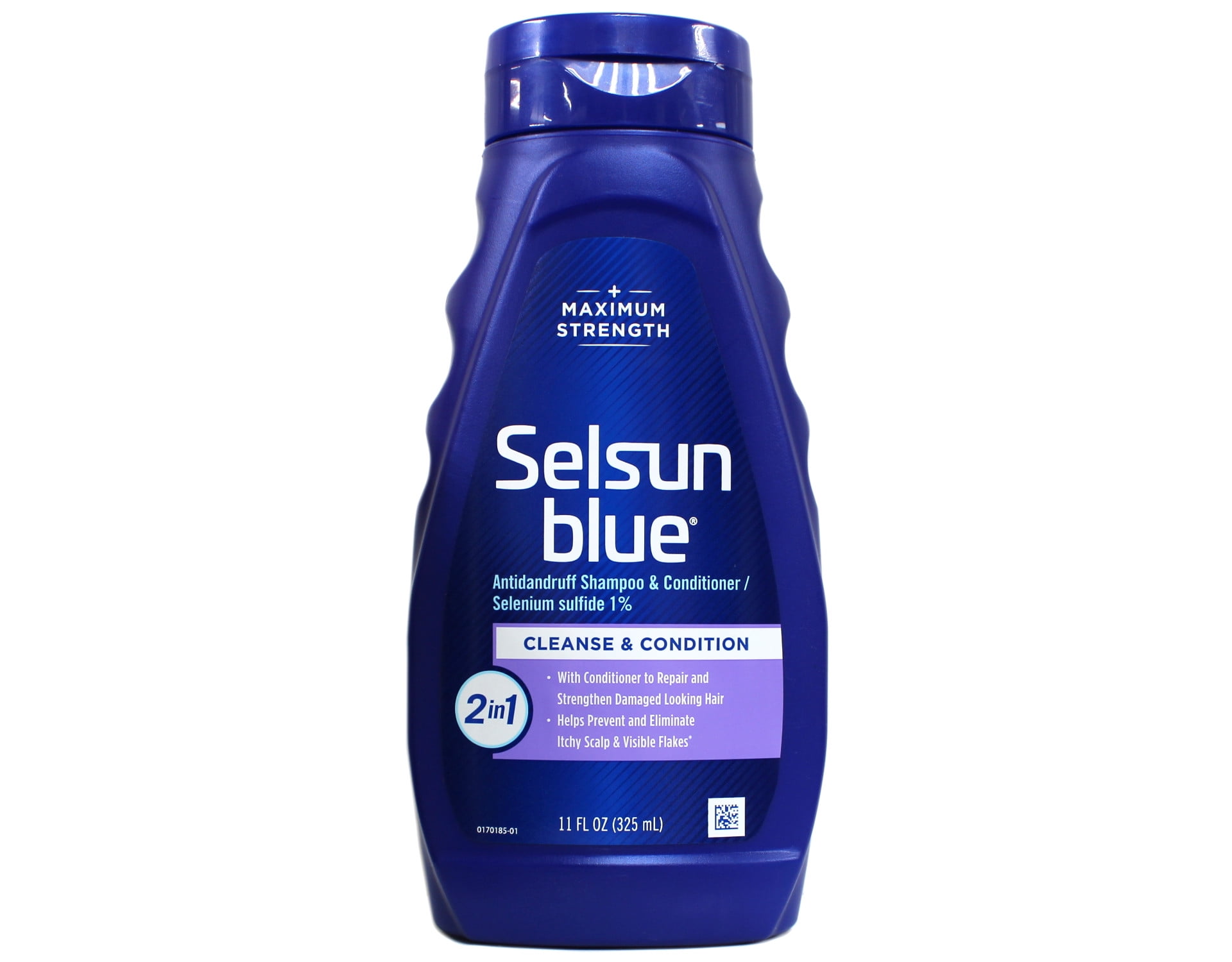 Selsun Blue Shampoo Naturals Dandruff 2-In-1 Strength 11 Ounce (325ml)