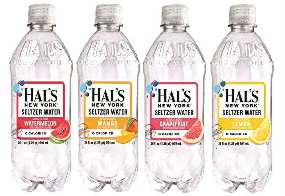 Seltzer Carbonated Flavored Sparkling Water, Multiflavored Variety