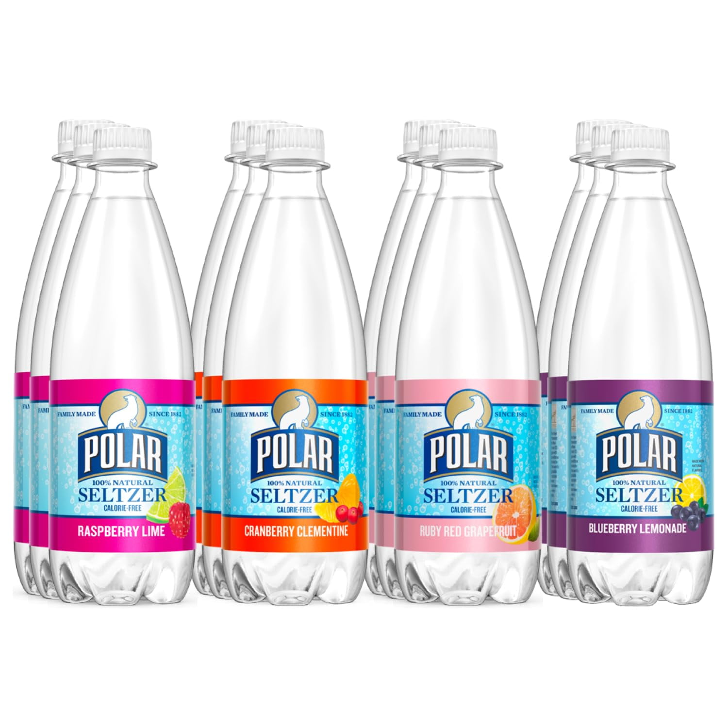 Seltzer Variety - Polar Seltzer Sparkling Water Citrus Berry Variety ...