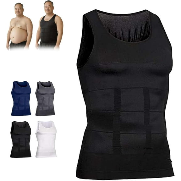 Selure Shaping Tank Men, Selure Compression Shirt, 2025 New Shaping Sleeveless Shirts for Men Build A Toned Body