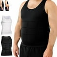 thumbnail image 1 of Selure Shaping Tank Men, Upgraded Compression Shaping Tank 2.0 Men, Breathable Invisible Shirts, 1 of 7