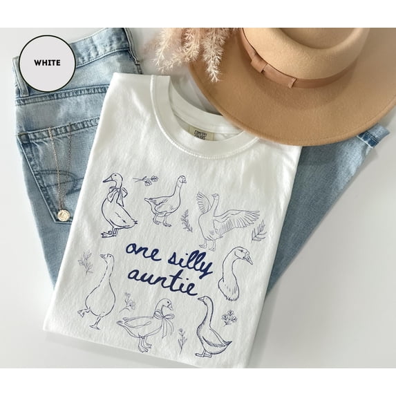 Selvi Auntie Era Graphic T-Shirt New Aunt Family Celebration Favorite Aunt Gift Style, Full size S-5XL